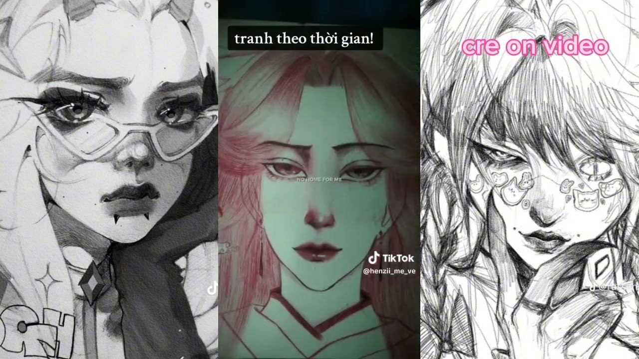 tổng hợp tiktok dân vẽ 🇻🇳💅🏻✨💖🖌️🎨 . Cap: các cậu đã từng tự ti về nét vẽ của mình chưa🎀💗#viralvideo