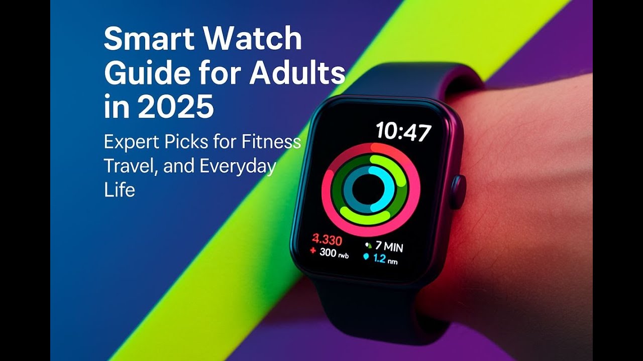 Smart Watch Guide 2025: Best Picks for Fitness, Travel & Everyday Life