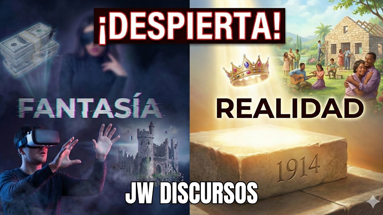 1914: La REALIDAD que supera cualquier sueño | Huya de las fantasías de Satanás | JW Discurso Púb.