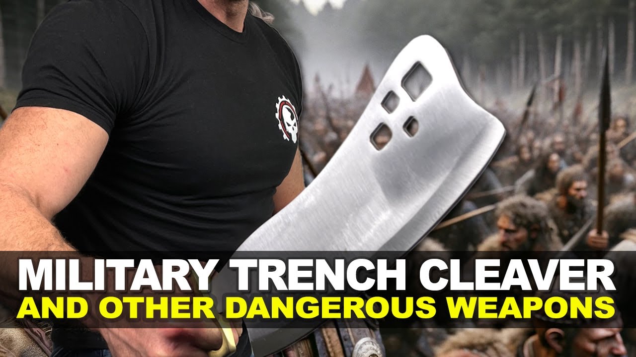 Military Trench Cleaver and Other Dangerous Weapons!