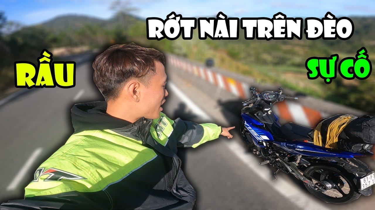 TOANBLACK ĐI TOUR ĐÀ LẠT QUÁ NHIỀU SỰ CỐ CÙNG EXCITER 72+4 | VLOG