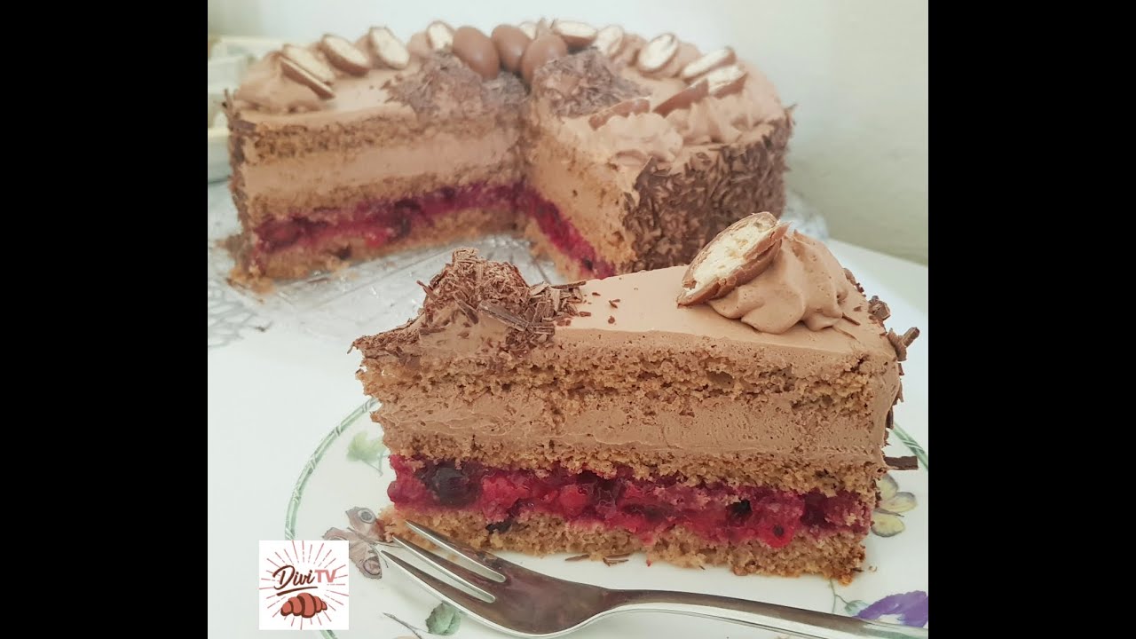 Fruchtige - Schoko Ostertorte / Beeren - Schokotorte/ Eastercake