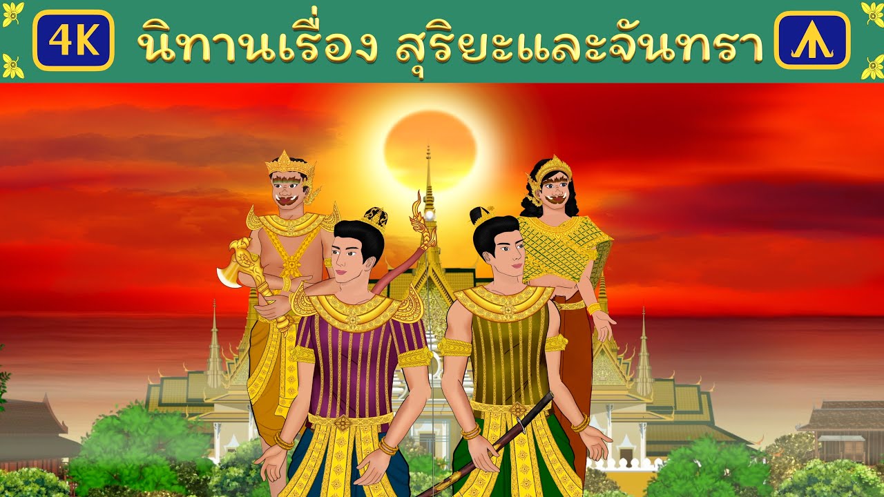 นิทานเรื่อง สุริยะและจันทรา | Airplane Tales Thai