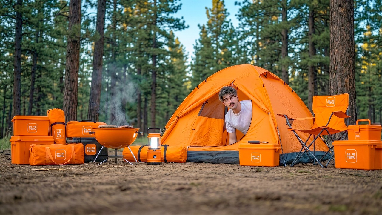 I Camped Using Only Temu Products