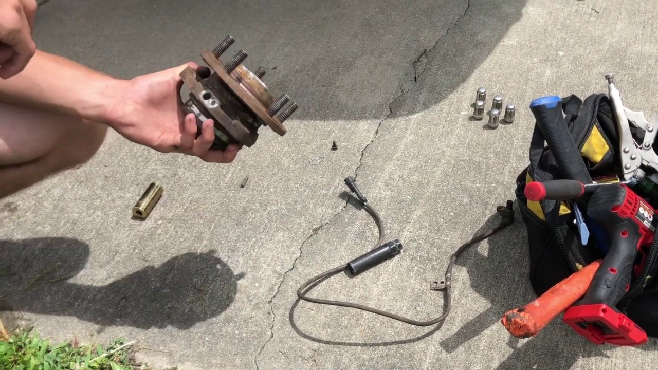 Как заменить датчики скорости вращения колеса ABS (98-04 S10 4WD/ZR2/ZR5)