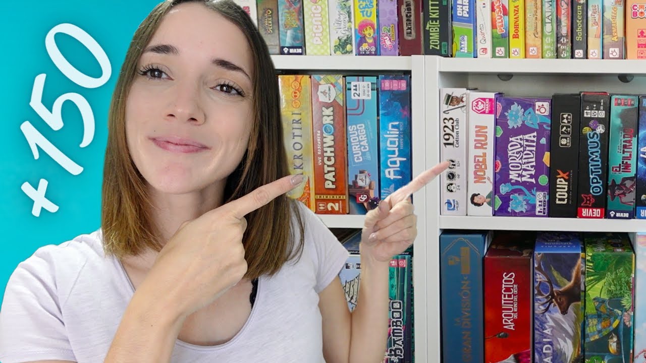Os enseño TODA mi COLECCIÓN de juegos de mesa | Tour por mi estantería