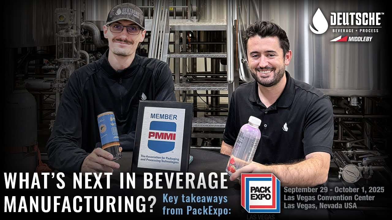 PACK EXPO 2025 Recap: Beverage Processing Trends You Need to Know | Deutsche Beverage + Process