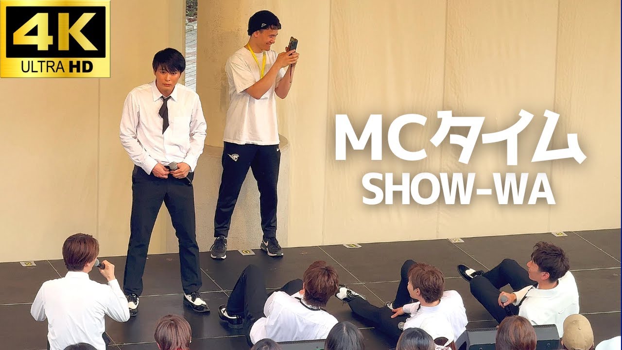 【4K】MCタイム SHOW-WA「青山さんのチャックが開いて.. / 向山さん一人MCに挑戦」 /  アリオ橋本二部 フジテレビ「ぽかぽか」秋元康 リリイベ
