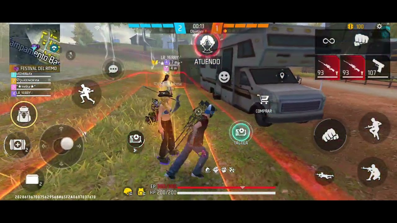 DE clasificatoria jugando con AWM | Free fire
