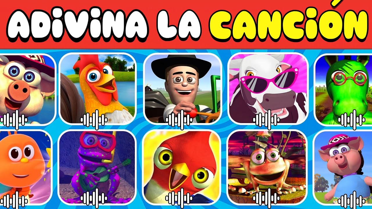 ¡Adivina Las CANCIONES De EL REINO INFANTIL!😍🎶 Granja De Zenón 3 😱 ¿Cómo se llama la Canción?❤️