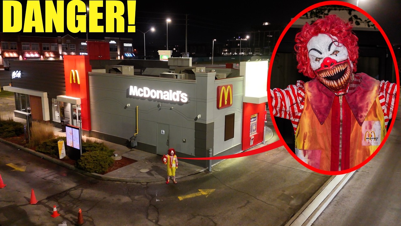 ЕСЛИ ВЫ УВИДИТЕ УБИЙЦУ HAPPY MEAL РОНАЛЬДА МАКДОНАЛЬДА В MCDONALD'S, БЕГИТЕ!