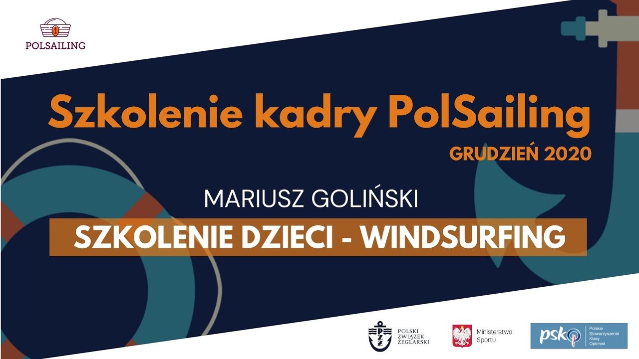 Szkolenie PolSailing 2020: Szkolenie dzieci - windsurfing