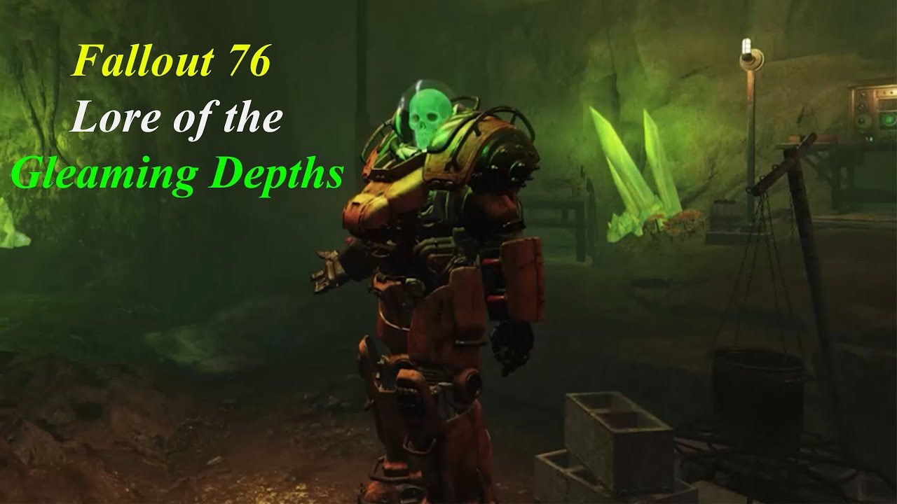 Fallout 76 Lore of the Gleaming Depths with MrGentlemanShadowCat