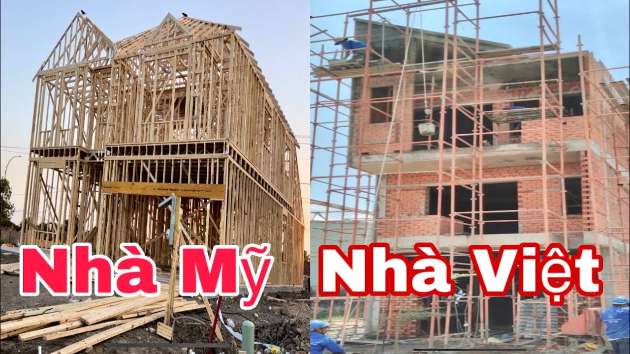 Sự Khác Biệt Xây Dựng Nhà Ở Mỹ Và Việt Nam