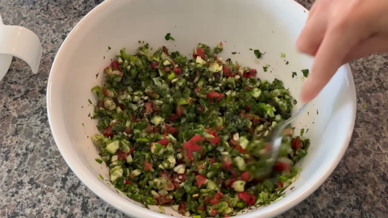 Keto Tabbouli/كيتو تابولي/LCHF gut-friendly