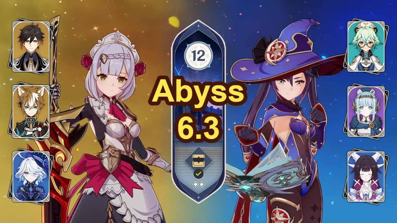 Noelle | Mona | Spiral Abyss 6.3 | Genshin Impact