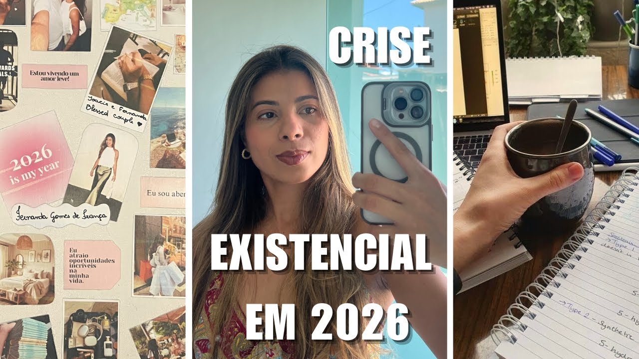 Crise existencial em janeiro e quadro de visualização 