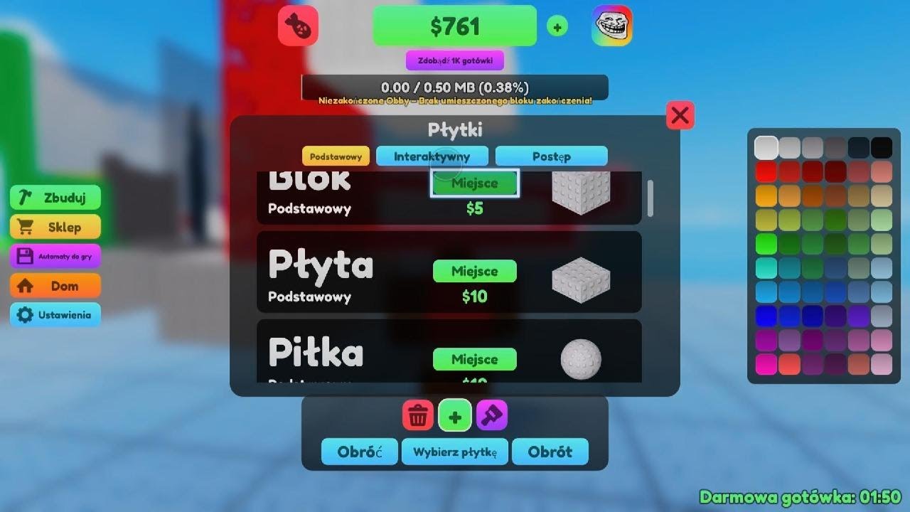 Roblox - budowanie Obby (Obby creating)