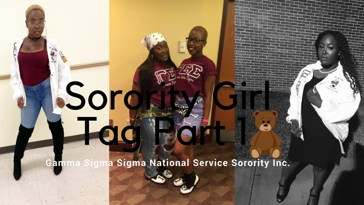 Sorority Girl Tag | Gamma Sigma Sigma National Service Sorority Inc.