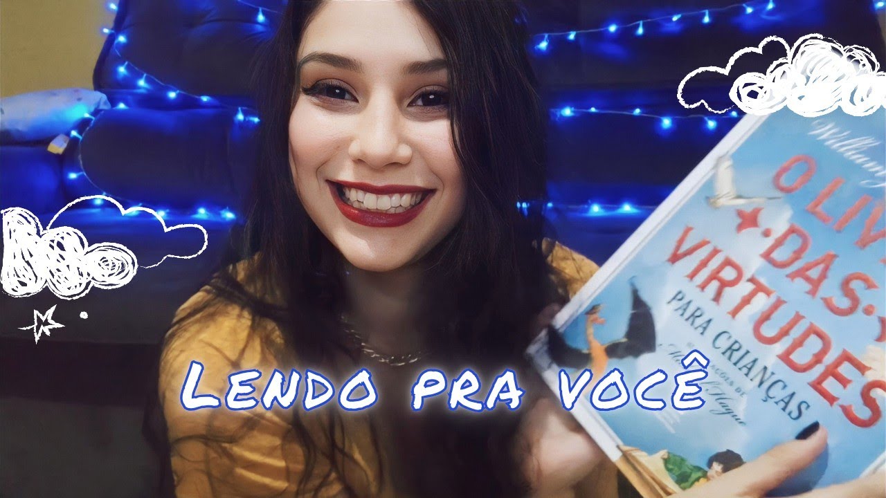 ASMR LENDO AT&Eacute; VOC&Ecirc; DORMIR (asmr caseirinho) voz suave
