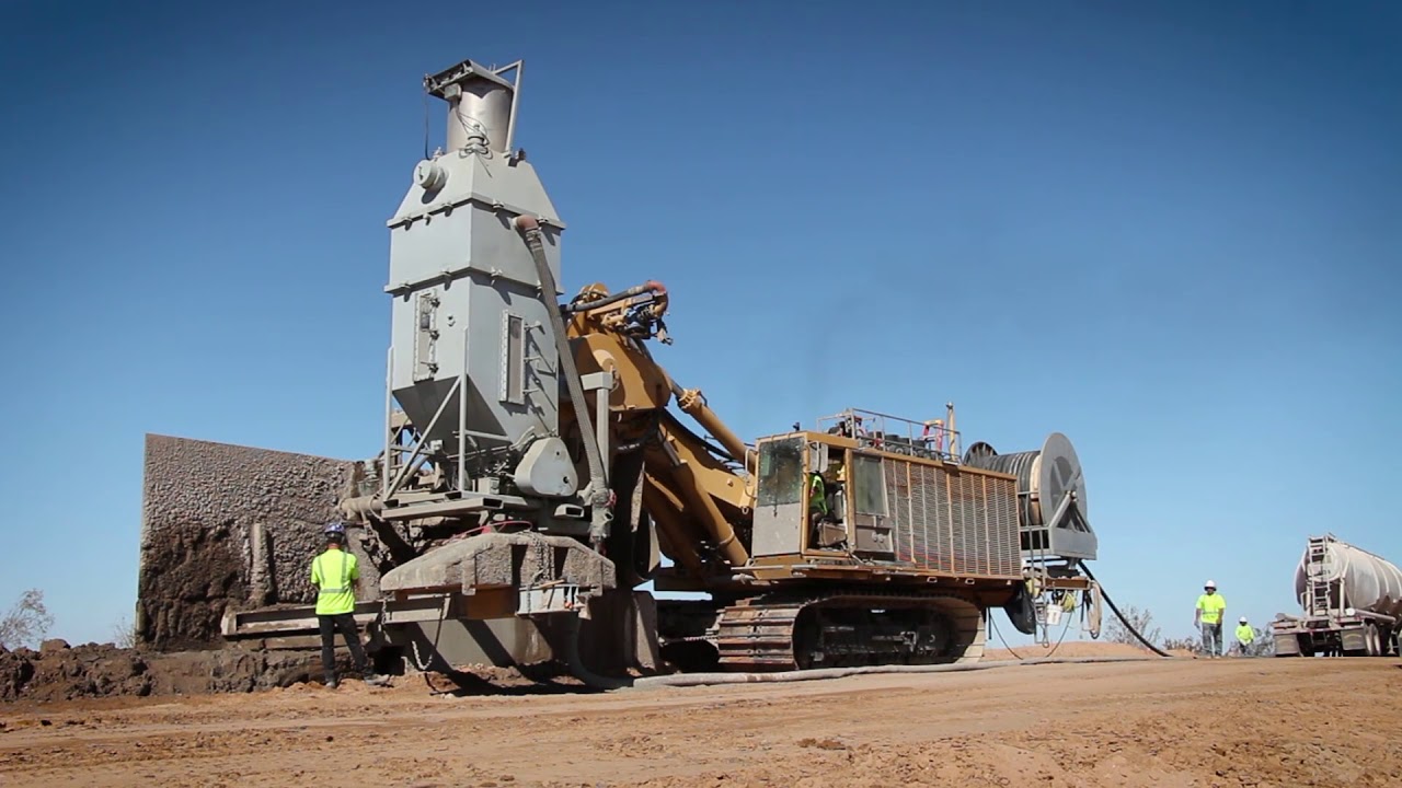 DeWind One-Pass  CONTINUOUS SOIL MIX Technology