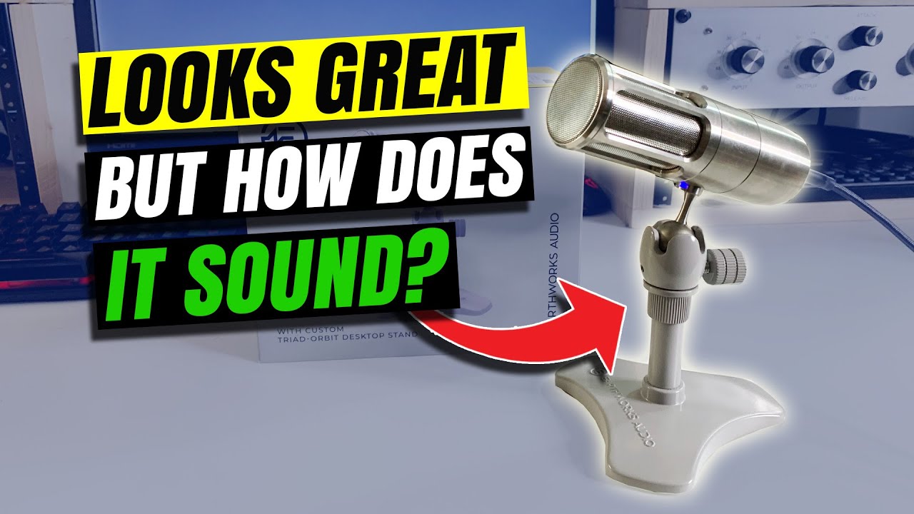 Testing out the Earthworks Icon USB Microphone - Podcast, Video, and Meeting Microphone