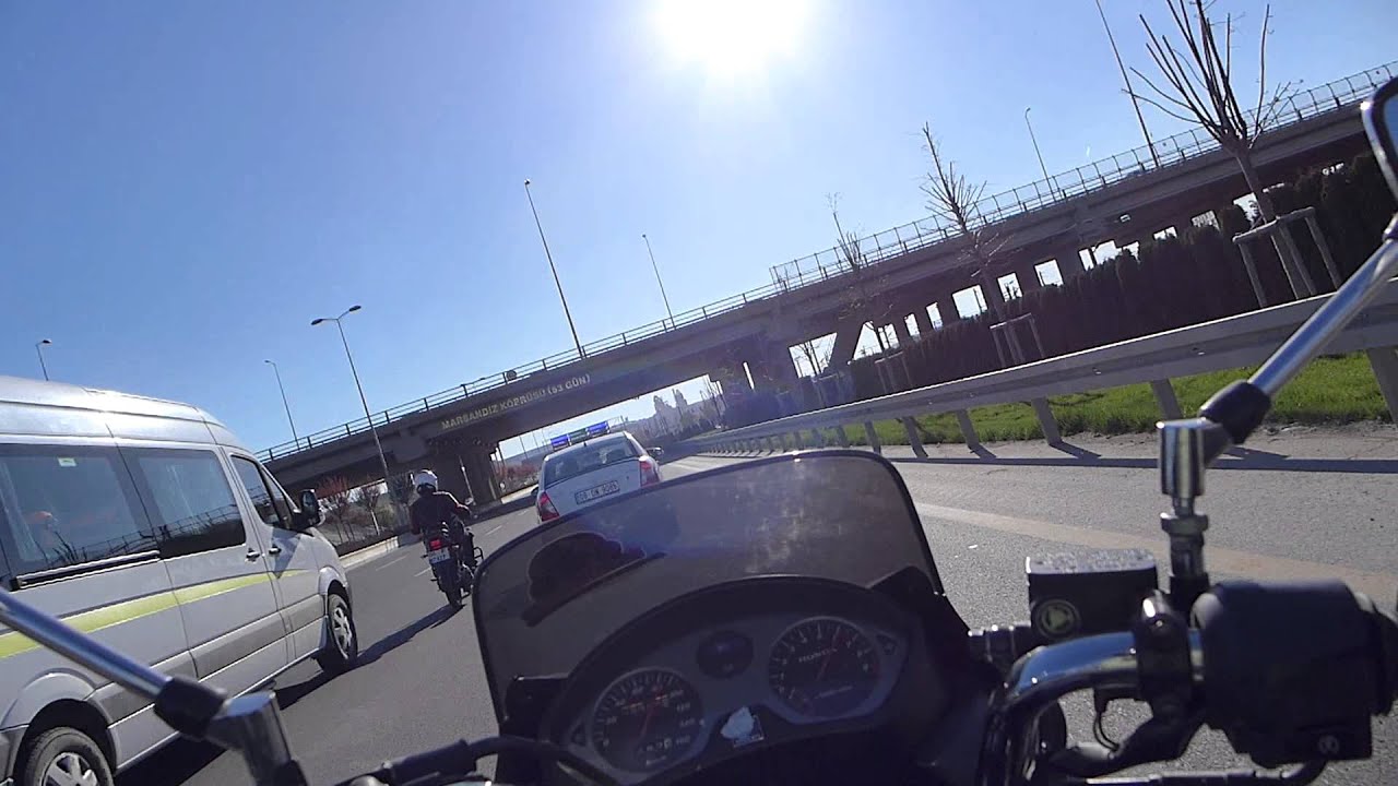 Honda Cbf 150, Yamaha Ybr 125 - Sürüş ve Viraj Denemesi