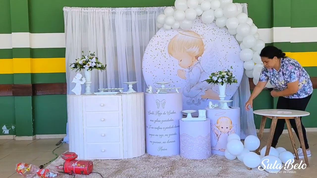 Decoração de Batizado - Sula Belo Festas