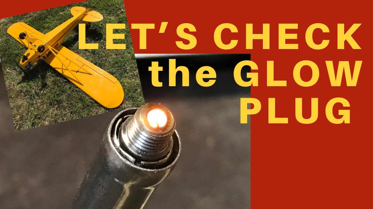 Saito FA-62 RC Glow Engine Troubleshooting REVISED Part 3, checking the RC glow plug