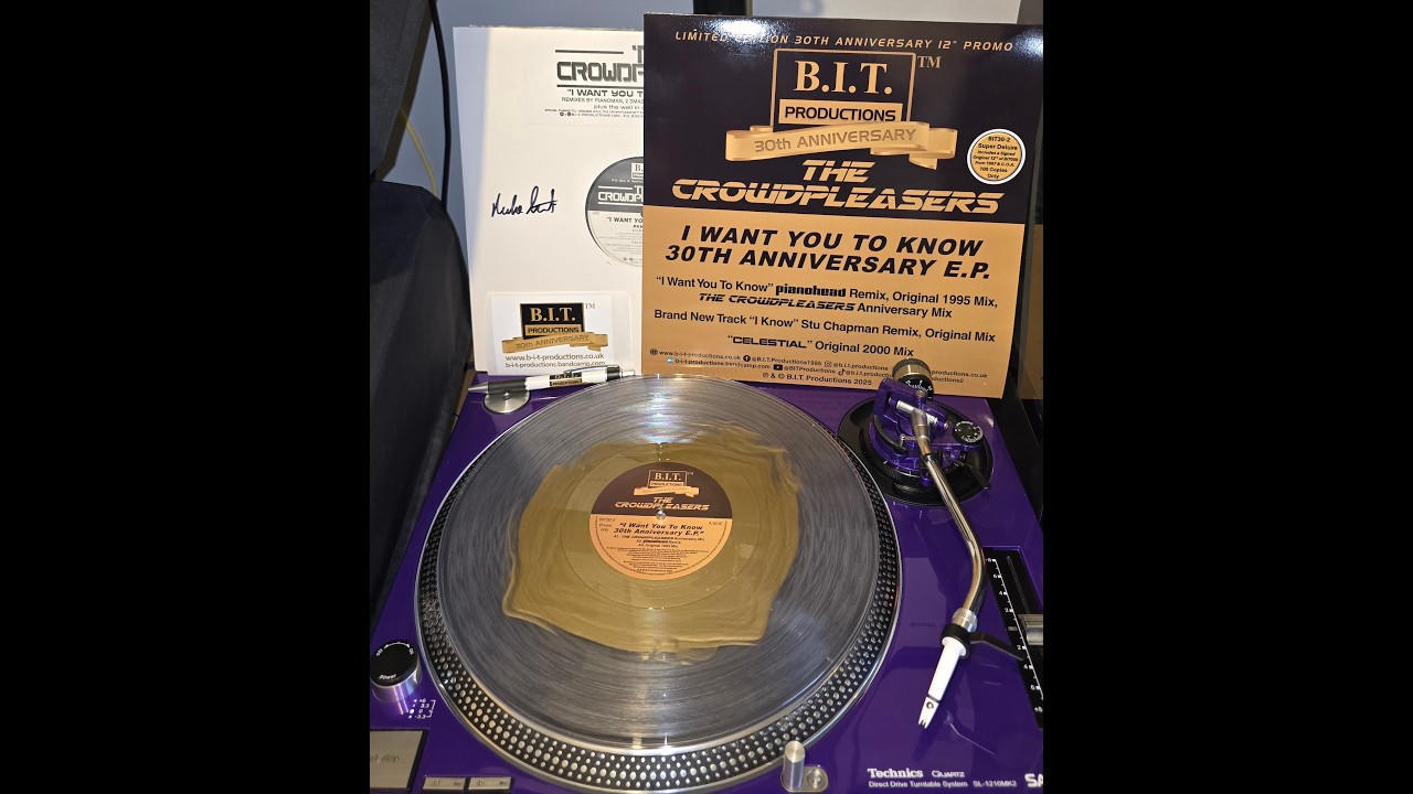 BIT30-2 The Crowdpleasers I Want You To Know SUPER DELUXE 2x12