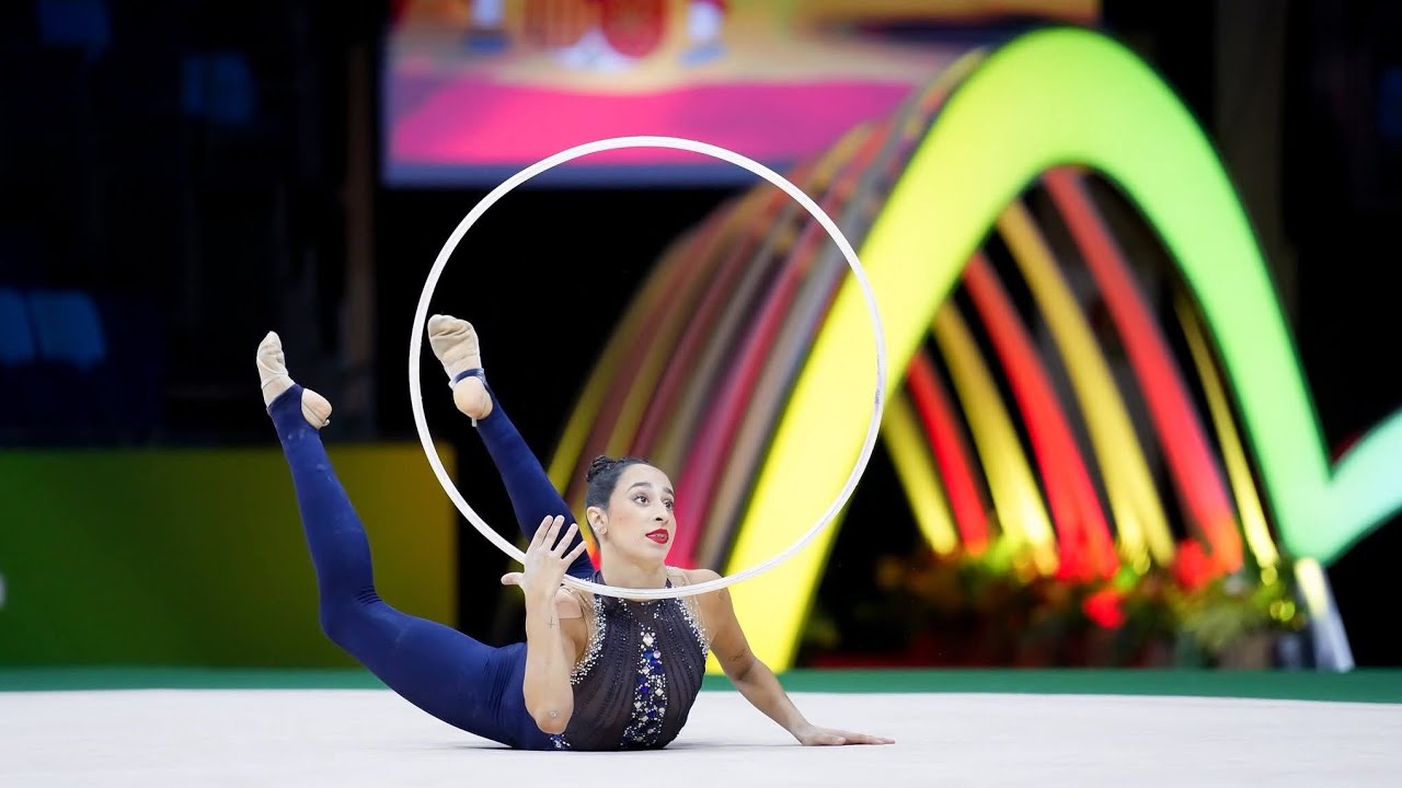 Alba Bautista España 🇪🇸 ( Aro ) Rhytmic Gymnastics World Championships Río Janeiro Brasil 2025.