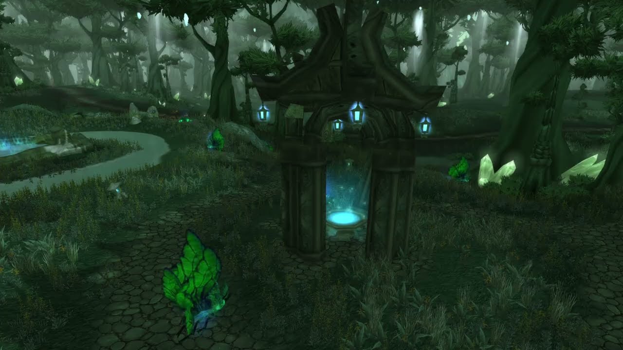 the forest has teeth now... (Cenarion Thicket ambience)