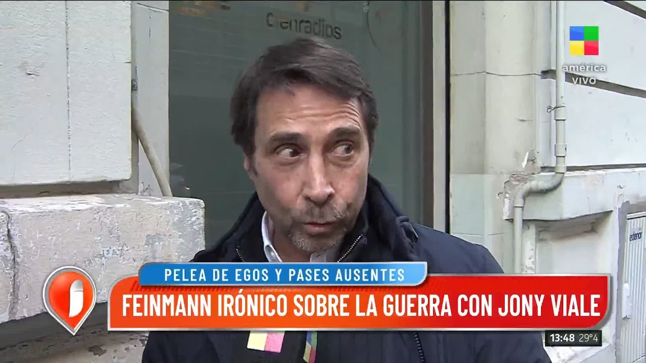 Eduardo Feinmann y Jony Viale otra vez en guerra