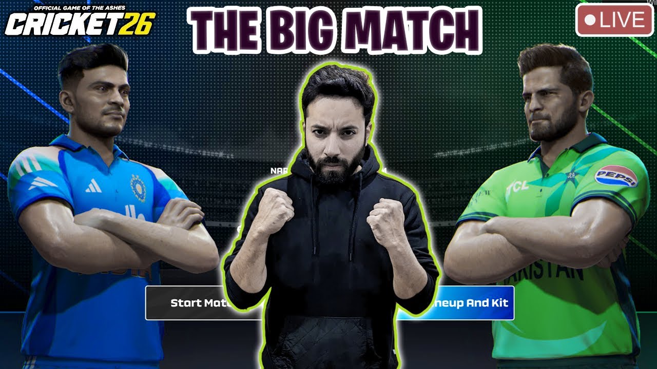 BIGGEST RIVALRY 🔥 PAKISTAN vs INDIA 🏏 CRICKET 26 LIVE STREAM