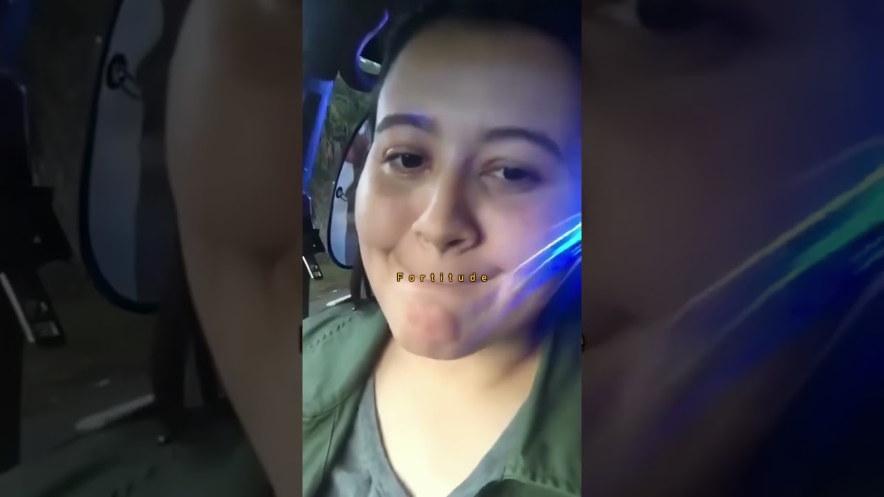 Daughter was caught by cop father.