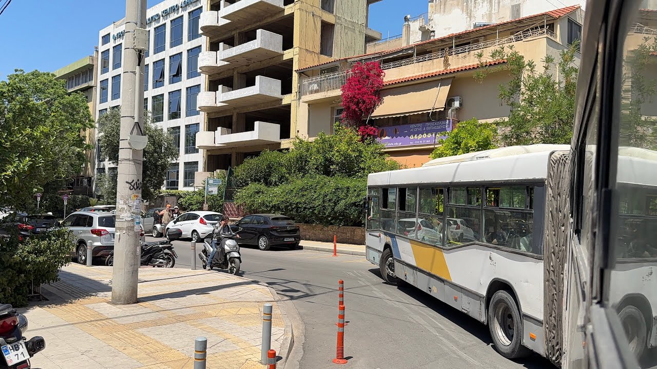(HD) Beastly Mercedes-Benz O405G Ride | Athens, Greece
