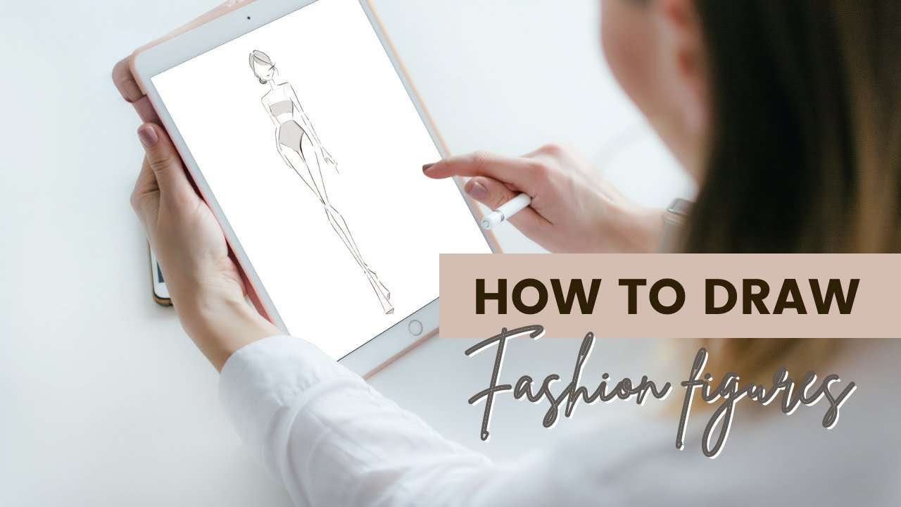 Come disegnare figurino di moda | Procreate step by step tutorial fashion figure for beginners (ITA)