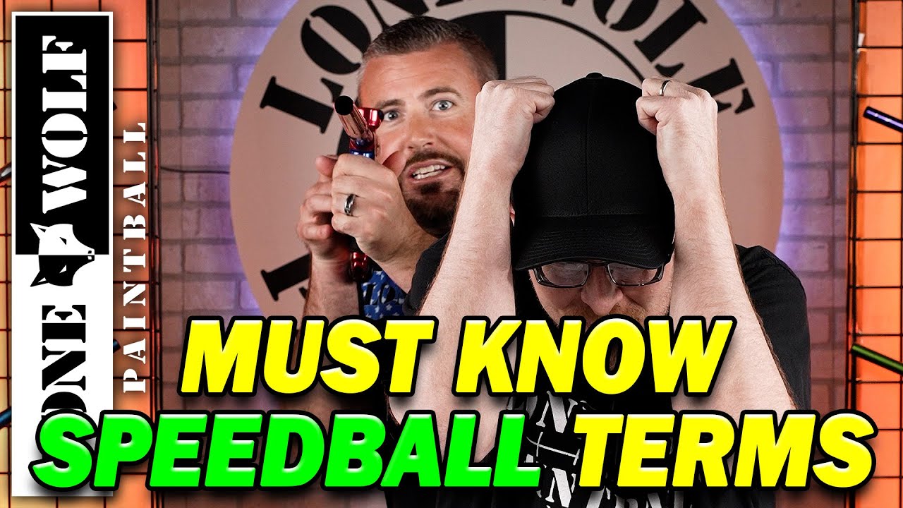 Speedball Terms You Need to Know - Paintball Terms | Lone Wolf Paintball