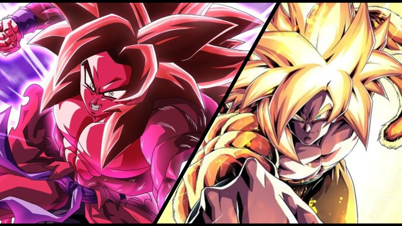 Goku Xeno SSJ4 Limit Breaker VS GT Goku SSJ4 Golden DBZ TTT