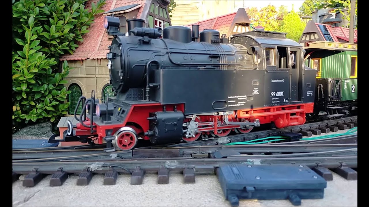 Die kleine Gartenbahn im Sommer 2025