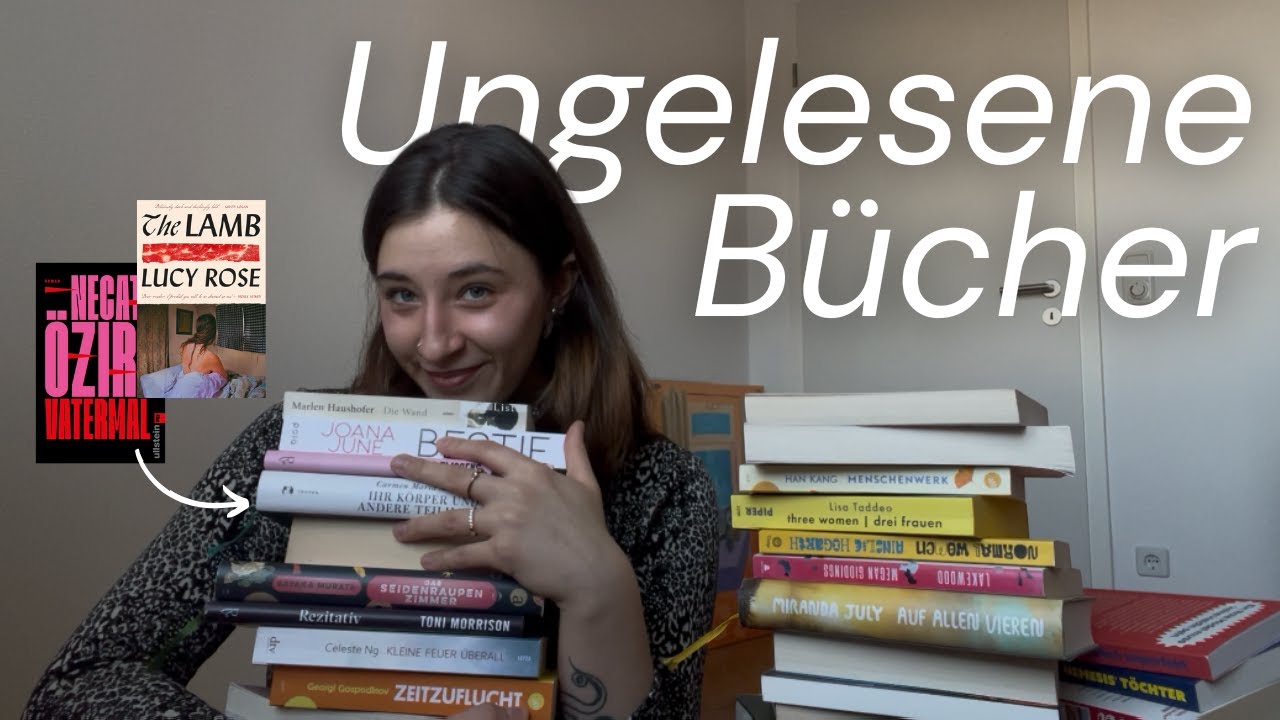 Ich habe 41 (!) ungelesene Bücher 📚 | meine Leseliste fürs neue Jahr