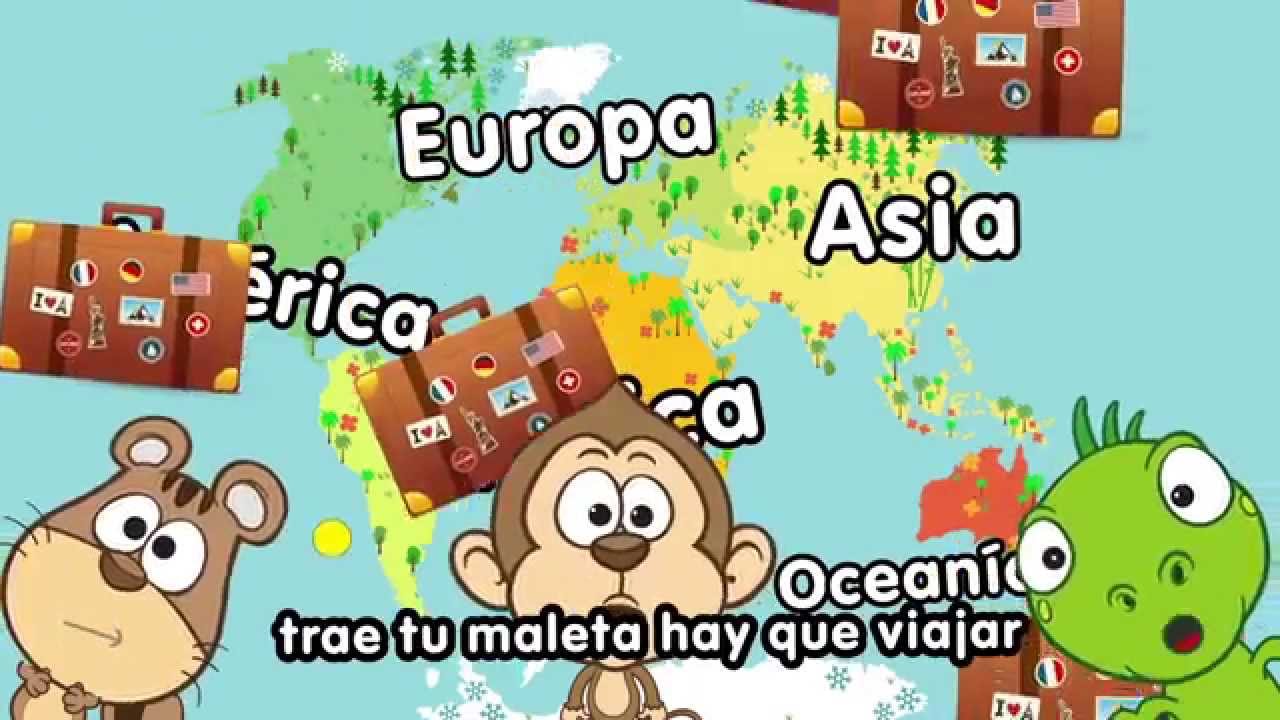 Canción de los continentes - Canciones Infantiles - Doremila