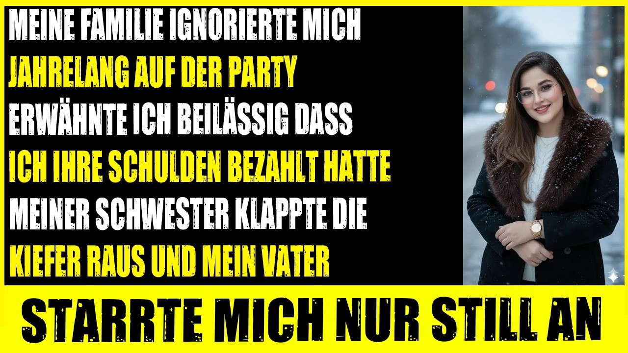 Meine Familie ignorierte mich jahrelang – dann erwähnte ich locker, dass ich ihre Schulden kaufte…