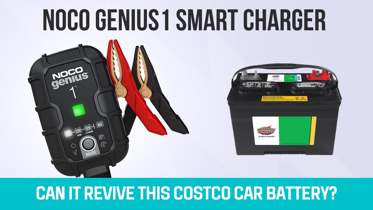 NOCO GENIUS1 Smart Charger - Unboxing, Trying on a Dead Car Battery