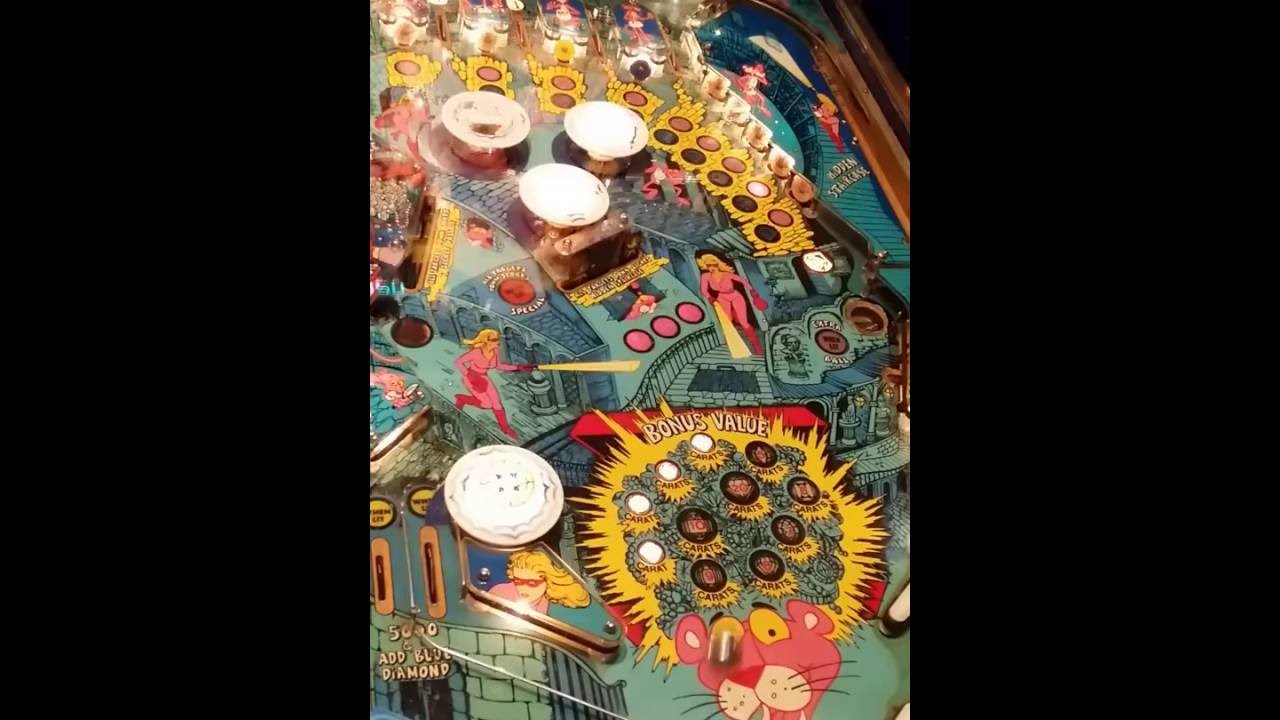 Flipper Gottlieb Pink Panther