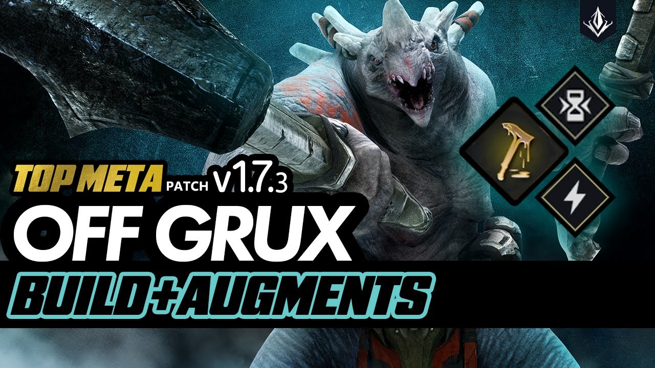 Predecessor Grux Offlane Build + Augments 1.7 BLOOD LUSTING SUSTAIN #predecessor #Build #offlane