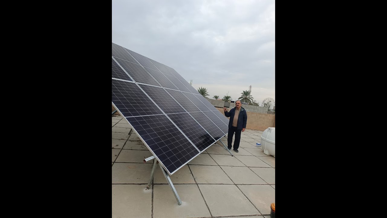140/ استمتع بمشاهدة تحويل منزل أبو عماد/ كنعان إلى طاقة نظيفة تركيب منظومة شمسية تضمن كهرباء مستمرة