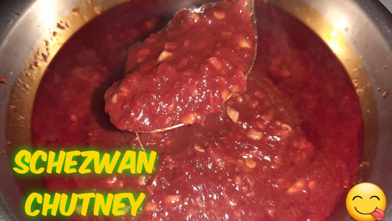 schezwan chutney | सचेज़वान चटनी की रेसिपी | schezwan sauce chutney ki recipe in hindi 😘😘