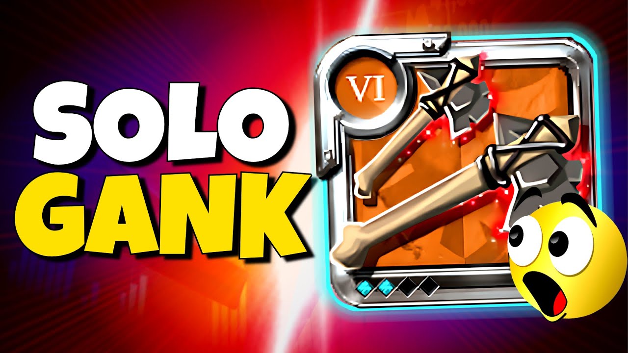 SOLO GANK in OPEN WORLD with BEAR PAWS | ALBION ONLINE PVP