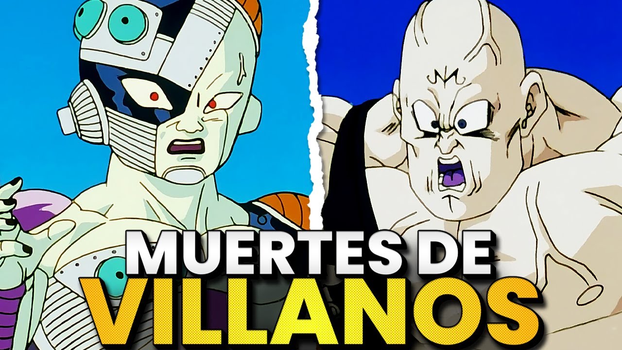 Las 10 Peores Muertes de VILLANOS en DRAGON BALL Z